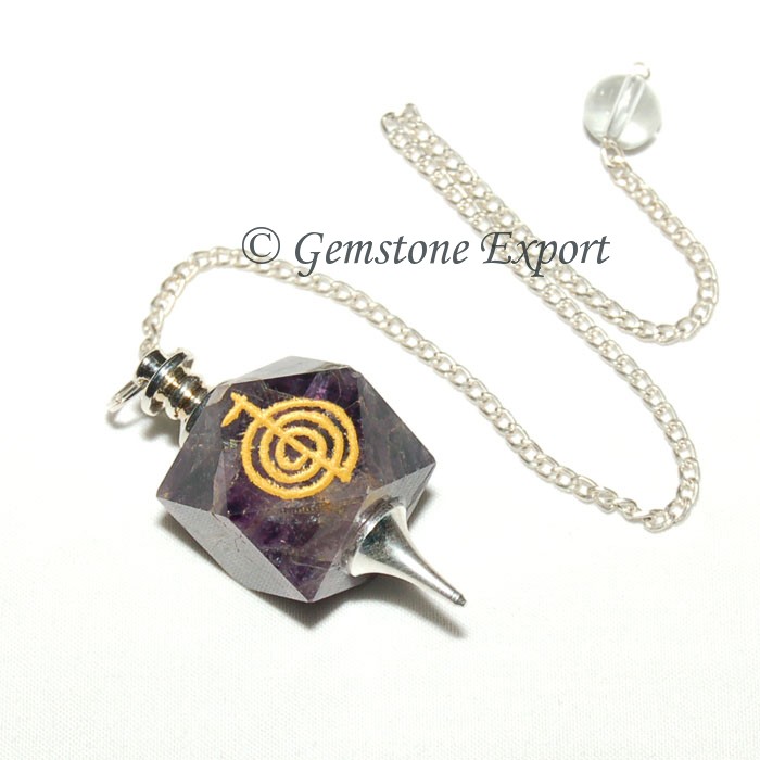Amethyst Choko Reiki Pendulums