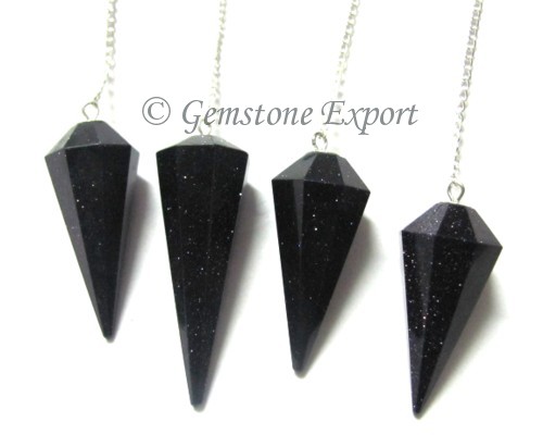 Blue Sunstone Pendulums