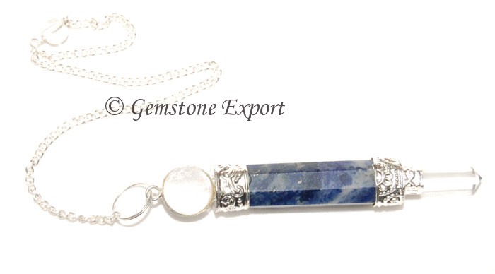 Sodalite 3 Pcs Pendulums