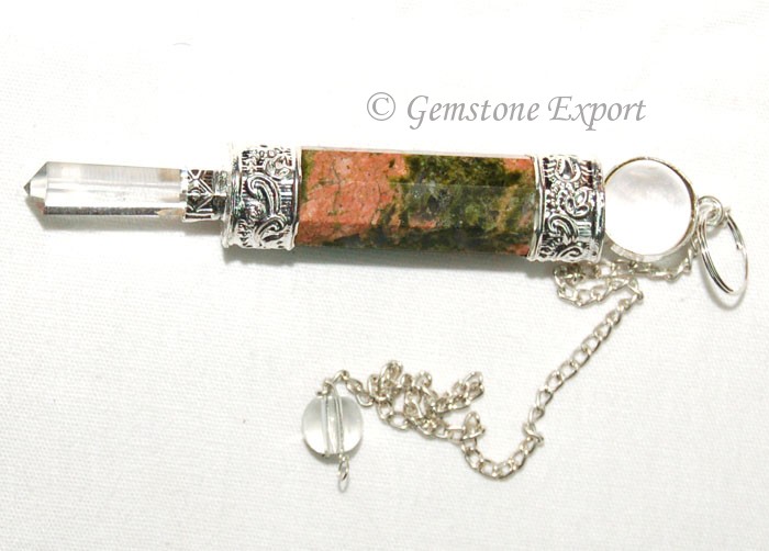 Unakite 3 Pcs Pendulums