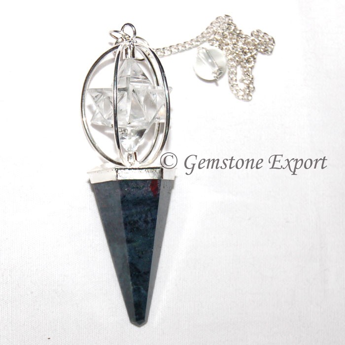 Sodalite Merkaba Star Pendulums