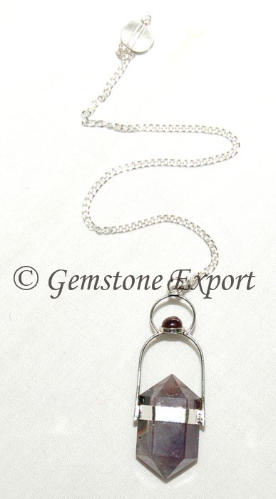Amethyst Drop Pendulums