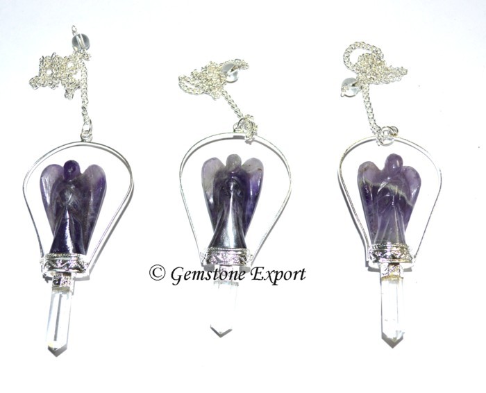 Amethyst Angels Pendulums