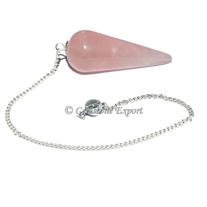 Rose Quartz Drop Pendulum