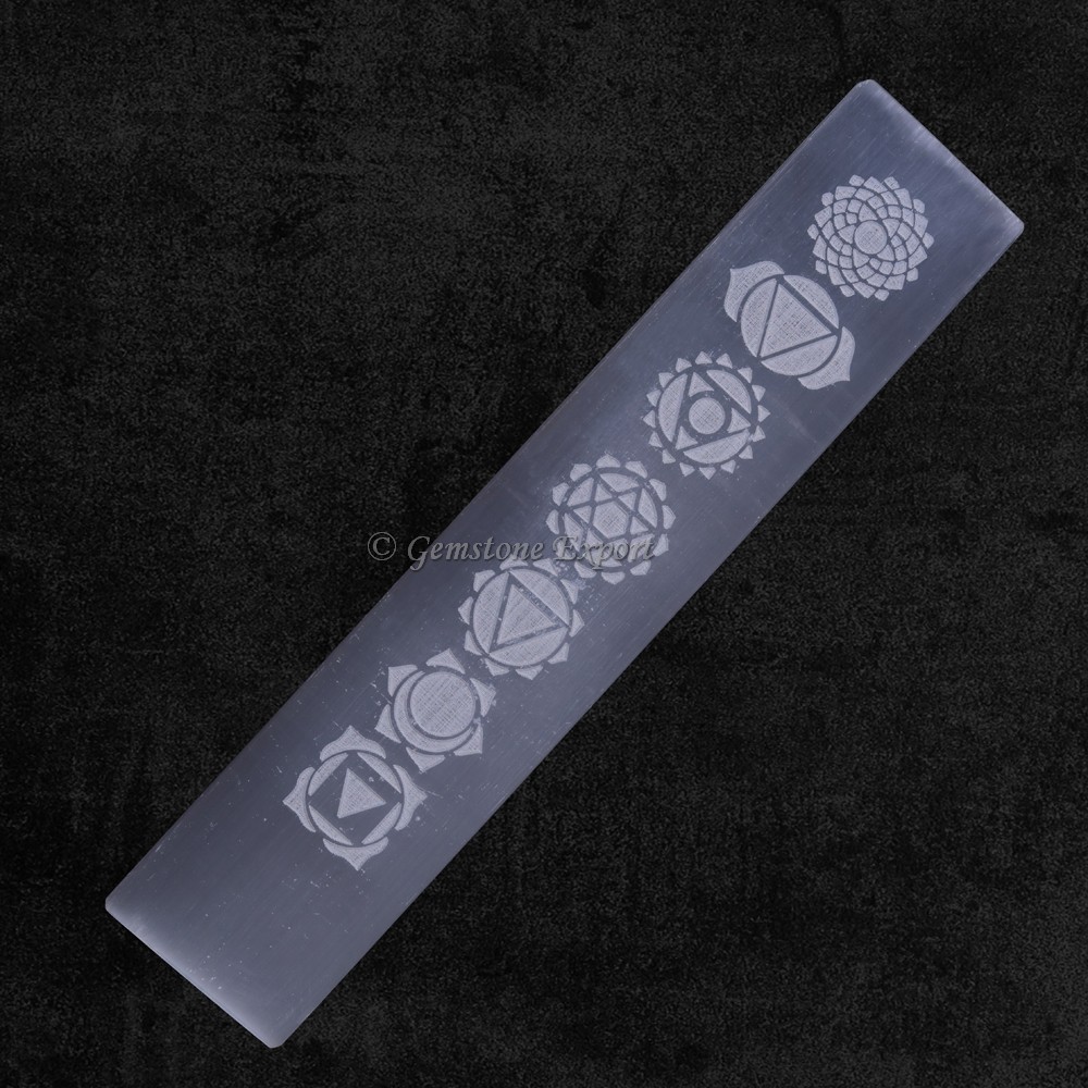 Selenite Crown Chakra Wands