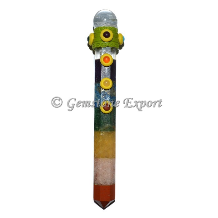 Bonded Seven Chakra Tibetan Healing Wands