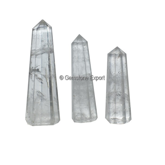 Crystal Quartz Obeliks