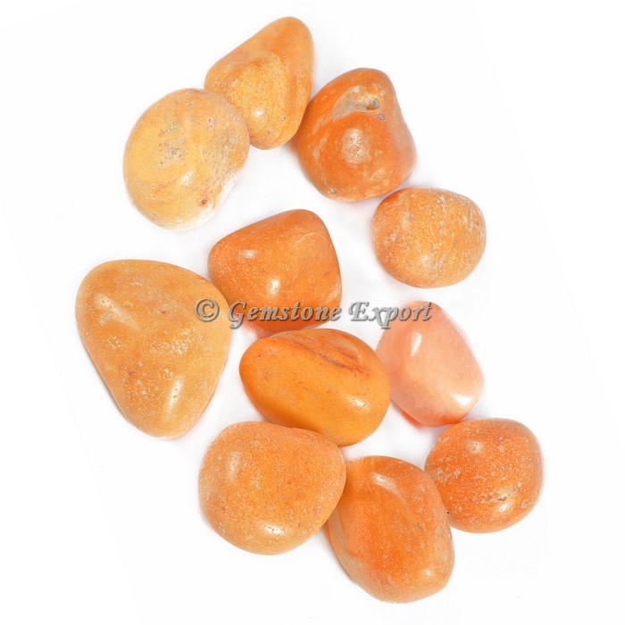 Yellow Jasper Tumbled Stones