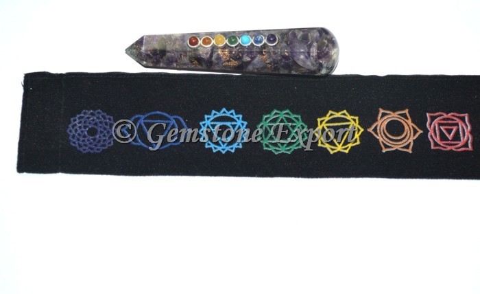 Chakra Wand With Chakra Pouch