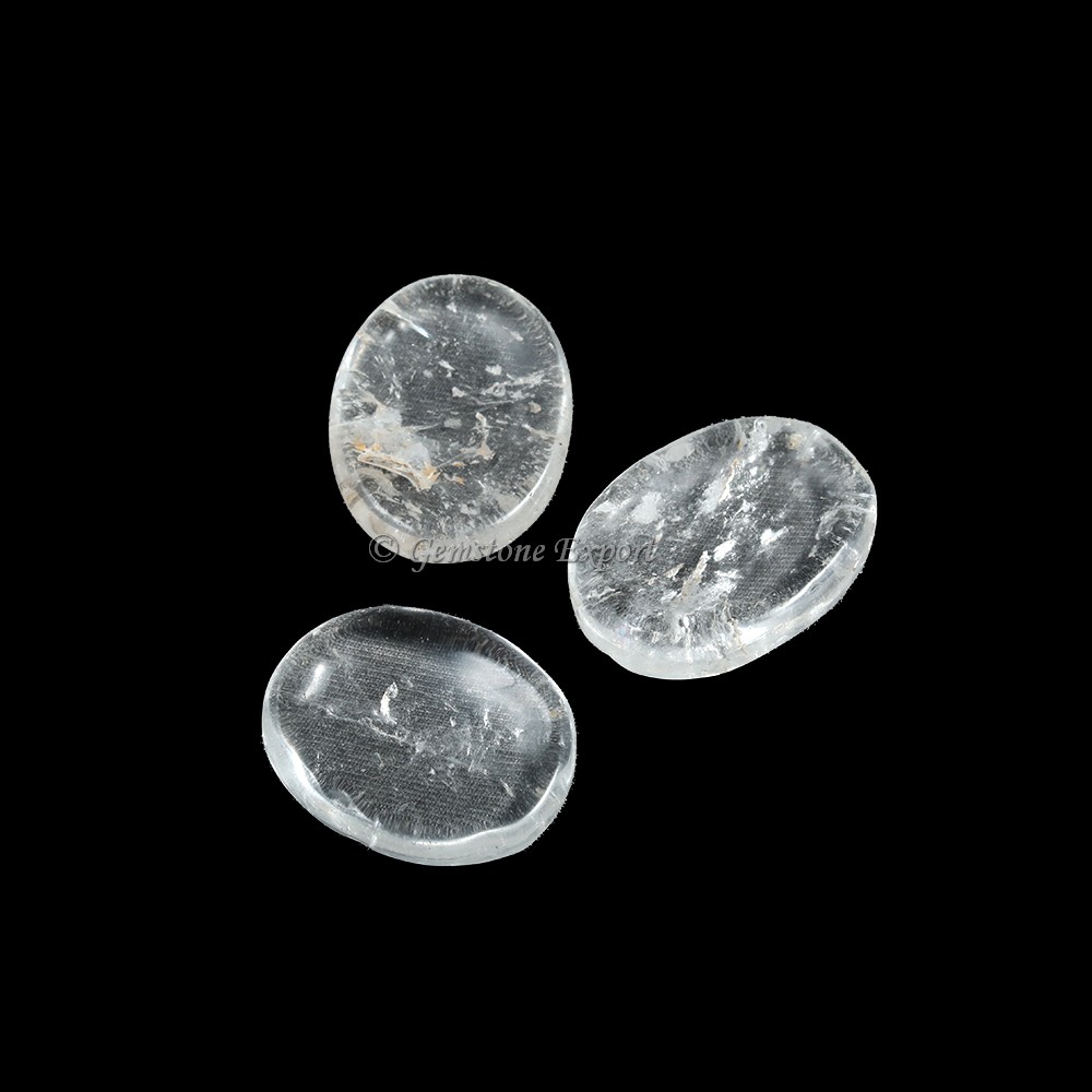 Crystal Quartz Worry Stone