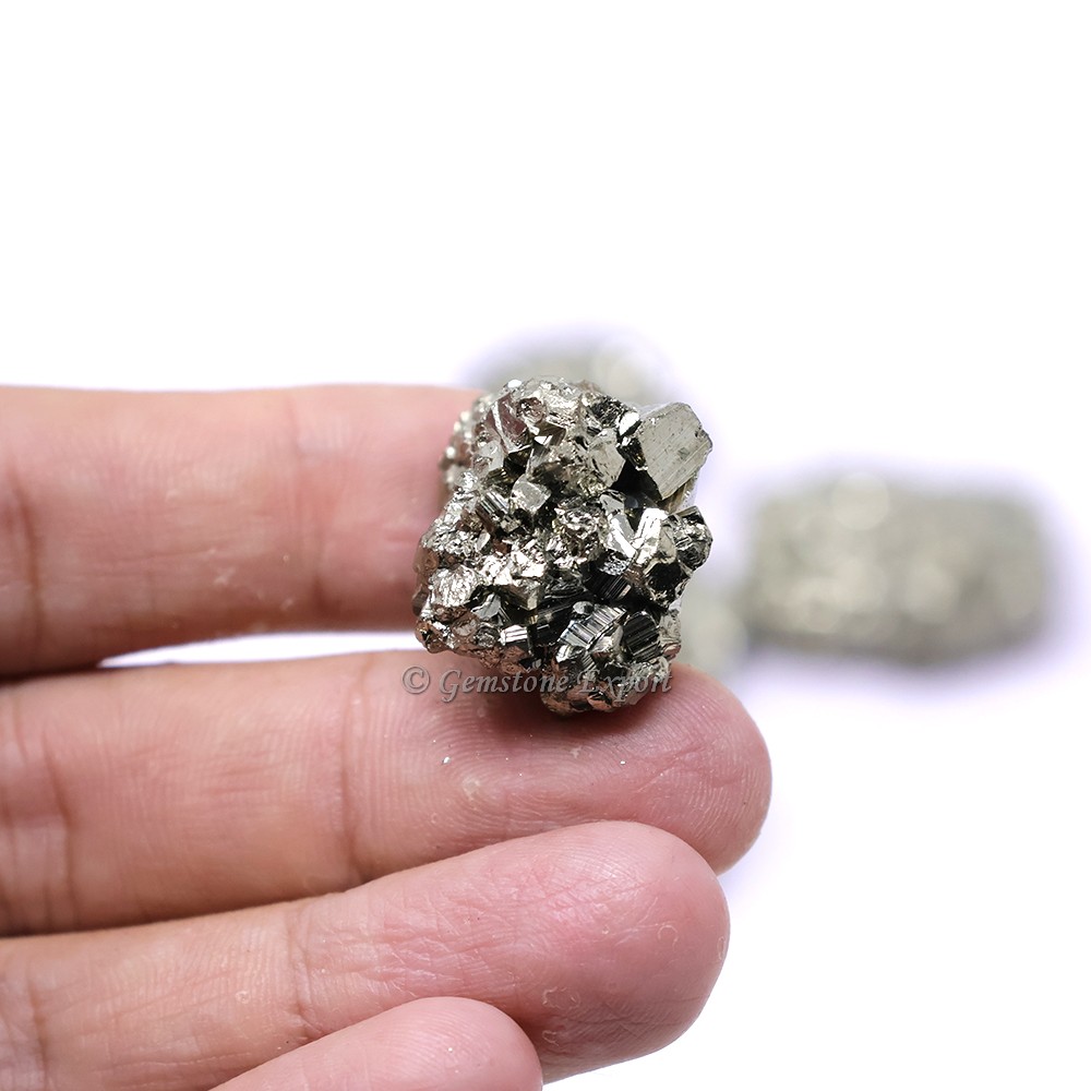 Small Pyrite Raw Cluster Stone
